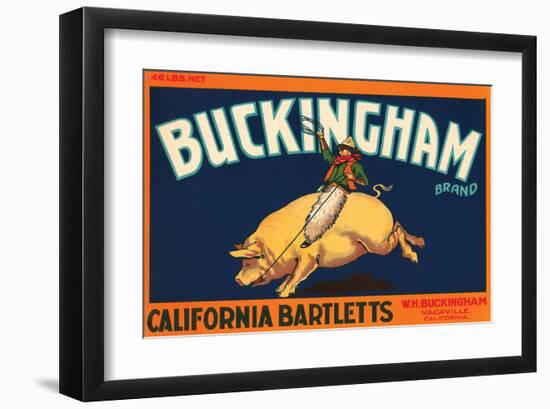 Buckingham Brand California Bartletts-null-Framed Art Print