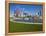 Buckingham Fountain in Grant Park with Sears Tower and South Loop Skyline, Chicago, Illinois, USA-Amanda Hall-Framed Premier Image Canvas