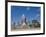 Buckingham Fountain in Grant Park with Skyline Beyond, Chicago, Illinois, USA-Amanda Hall-Framed Photographic Print