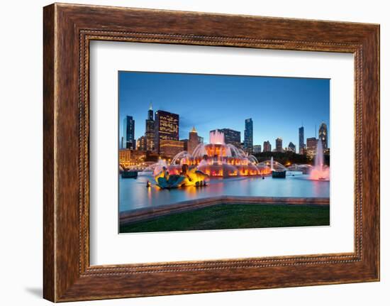 Buckingham Fountain-rudi1976-Framed Photographic Print