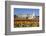 Buckingham Palace and Queen Victoria Monument with Tulips, London, England, United Kingdom, Europe-Stuart Black-Framed Photographic Print