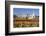 Buckingham Palace and Queen Victoria Monument with Tulips, London, England, United Kingdom, Europe-Stuart Black-Framed Photographic Print