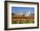 Buckingham Palace and Queen Victoria Monument with Tulips, London, England, United Kingdom, Europe-Stuart Black-Framed Photographic Print