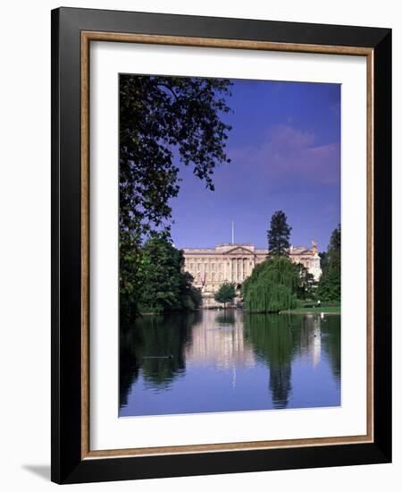 Buckingham Palace and St. James Park, London, England-Doug Pearson-Framed Photographic Print