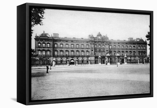 Buckingham Palace before its Restoration, London, 1926-1927-null-Framed Premier Image Canvas