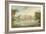 Buckingham Palace from St. James' Park-English School-Framed Giclee Print