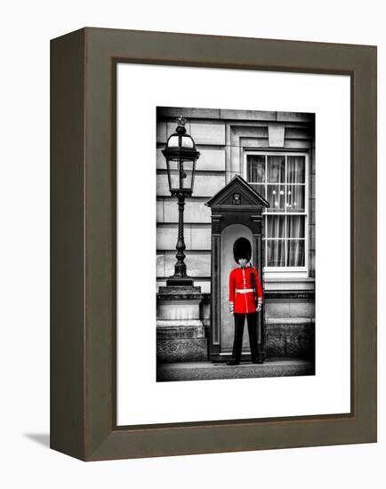 Buckingham Palace Guard - London - UK - England - United Kingdom - Europe-Philippe Hugonnard-Framed Stretched Canvas