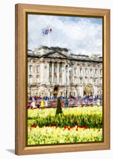 Buckingham Palace II - In the Style of Oil Painting-Philippe Hugonnard-Framed Premier Image Canvas