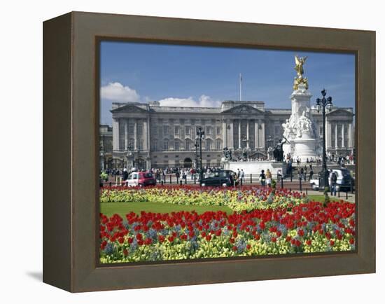 Buckingham Palace Is the Official London Residence of the British Monarch-Julian Love-Framed Premier Image Canvas