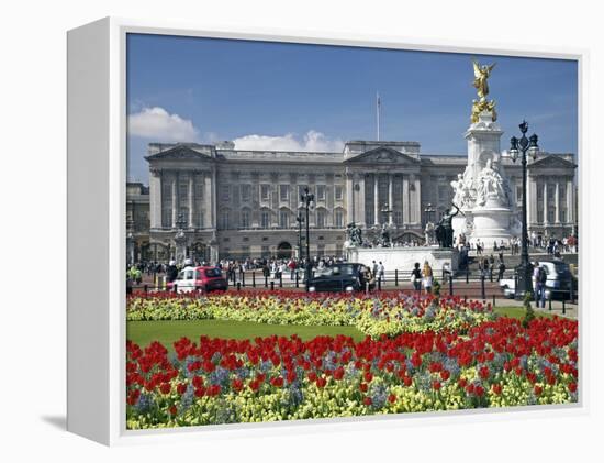 Buckingham Palace Is the Official London Residence of the British Monarch-Julian Love-Framed Premier Image Canvas