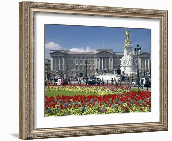 Buckingham Palace Is the Official London Residence of the British Monarch-Julian Love-Framed Photographic Print