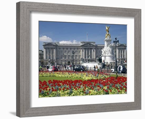 Buckingham Palace Is the Official London Residence of the British Monarch-Julian Love-Framed Photographic Print