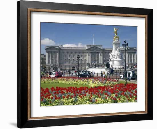 Buckingham Palace Is the Official London Residence of the British Monarch-Julian Love-Framed Photographic Print