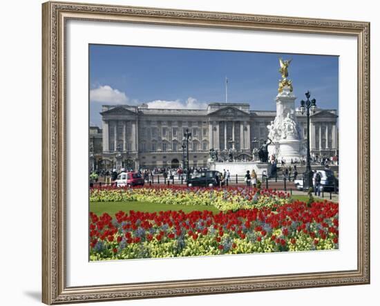 Buckingham Palace Is the Official London Residence of the British Monarch-Julian Love-Framed Photographic Print