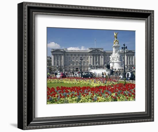 Buckingham Palace Is the Official London Residence of the British Monarch-Julian Love-Framed Photographic Print