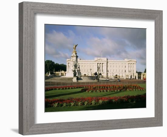 Buckingham Palace, London, England, United Kingdom-Charles Bowman-Framed Photographic Print