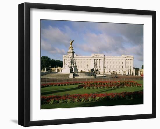 Buckingham Palace, London, England, United Kingdom-Charles Bowman-Framed Photographic Print