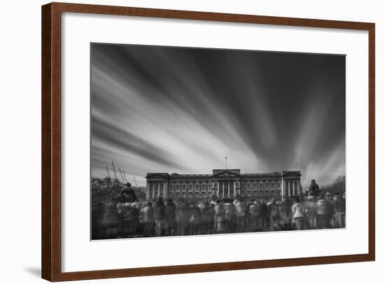 Buckingham Palace S1 BW-Moises Levy-Framed Photographic Print