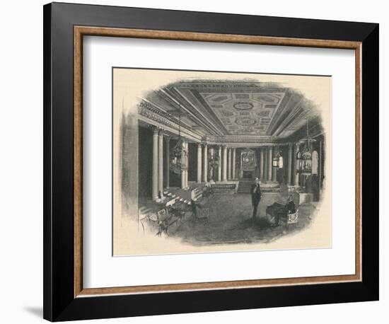 'Buckingham Palace: The Marble Hall', 1886-Unknown-Framed Giclee Print