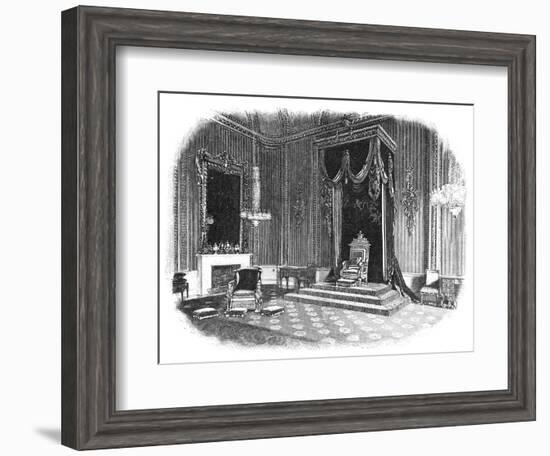 'Buckingham Palace: The Throne-Room', 1886-Unknown-Framed Giclee Print