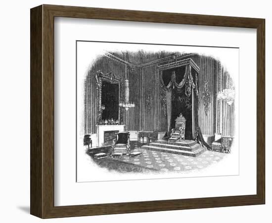 'Buckingham Palace: The Throne-Room', 1886-Unknown-Framed Giclee Print
