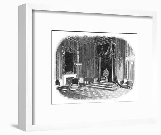 'Buckingham Palace: The Throne-Room', 1886-Unknown-Framed Giclee Print