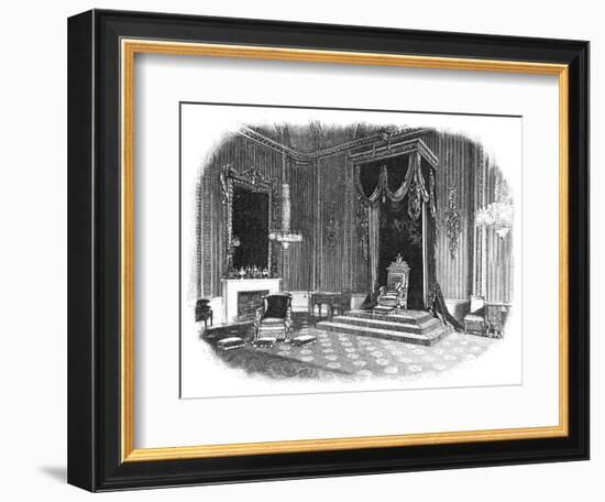 'Buckingham Palace: The Throne-Room', 1886-Unknown-Framed Giclee Print