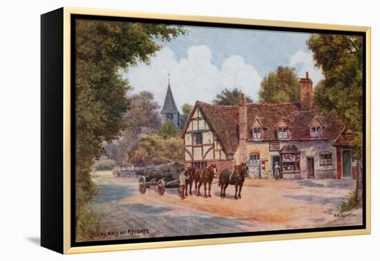 Buckland Near Reigate-Alfred Robert Quinton-Framed Premier Image Canvas