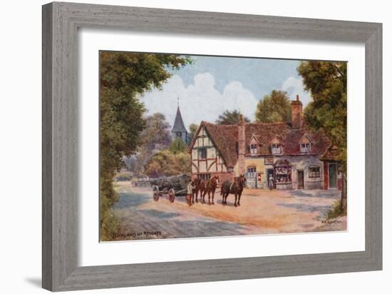 Buckland Near Reigate-Alfred Robert Quinton-Framed Giclee Print