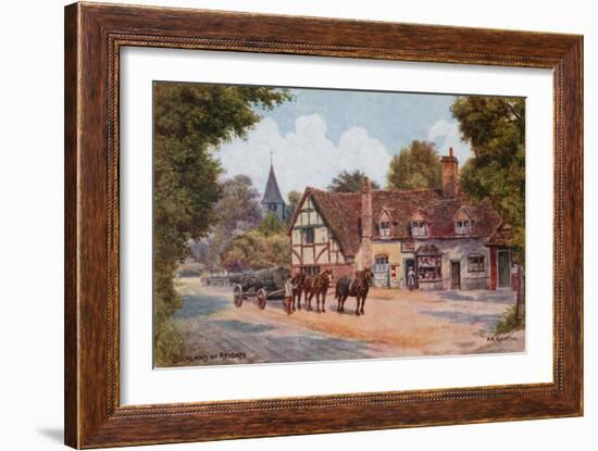 Buckland Near Reigate-Alfred Robert Quinton-Framed Giclee Print