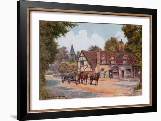 Buckland Near Reigate-Alfred Robert Quinton-Framed Giclee Print