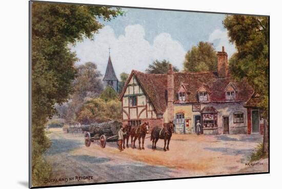 Buckland Near Reigate-Alfred Robert Quinton-Mounted Giclee Print