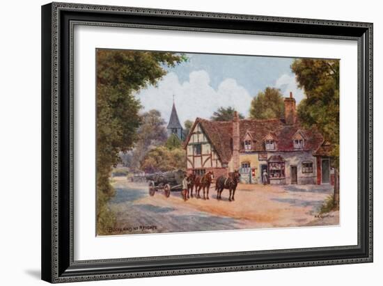 Buckland Near Reigate-Alfred Robert Quinton-Framed Giclee Print