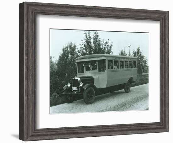 Buckley School Bus, 1927-Chapin Bowen-Framed Giclee Print