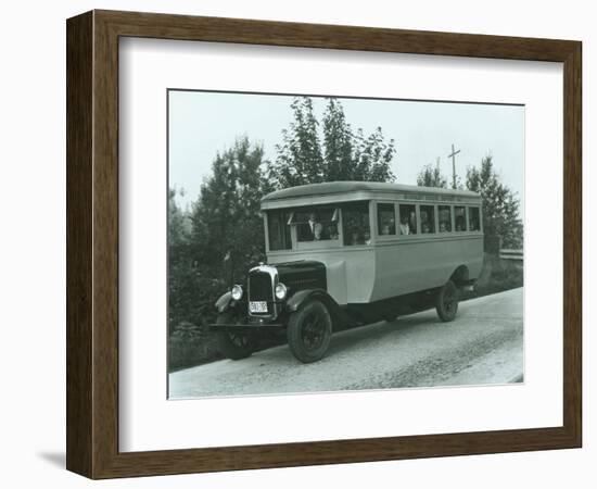 Buckley School Bus, 1927-Chapin Bowen-Framed Giclee Print