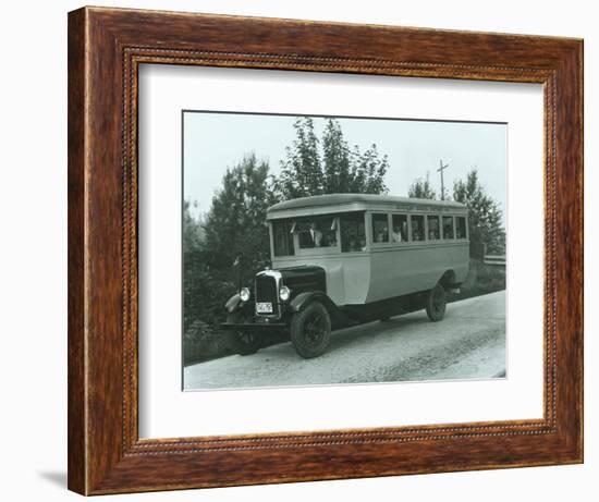 Buckley School Bus, 1927-Chapin Bowen-Framed Giclee Print