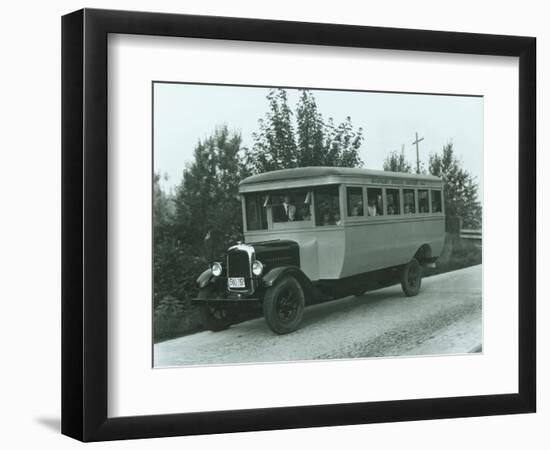 Buckley School Bus, 1927-Chapin Bowen-Framed Giclee Print