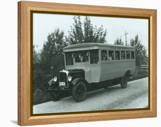 Buckley School Bus, 1927-Chapin Bowen-Framed Premier Image Canvas