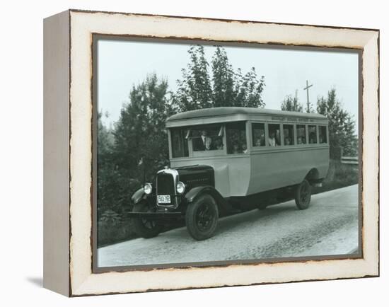 Buckley School Bus, 1927-Chapin Bowen-Framed Premier Image Canvas