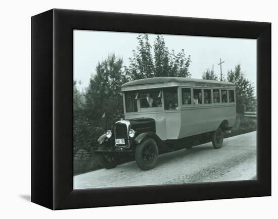 Buckley School Bus, 1927-Chapin Bowen-Framed Premier Image Canvas