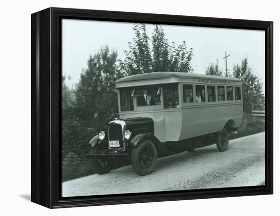 Buckley School Bus, 1927-Chapin Bowen-Framed Premier Image Canvas