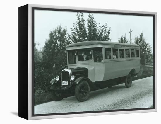 Buckley School Bus, 1927-Chapin Bowen-Framed Premier Image Canvas