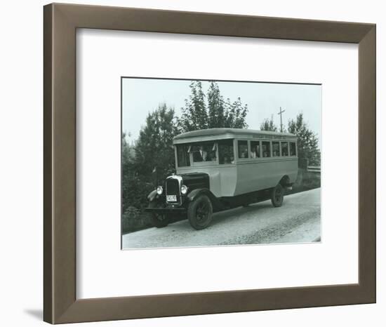 Buckley School Bus, 1927-Chapin Bowen-Framed Premium Giclee Print