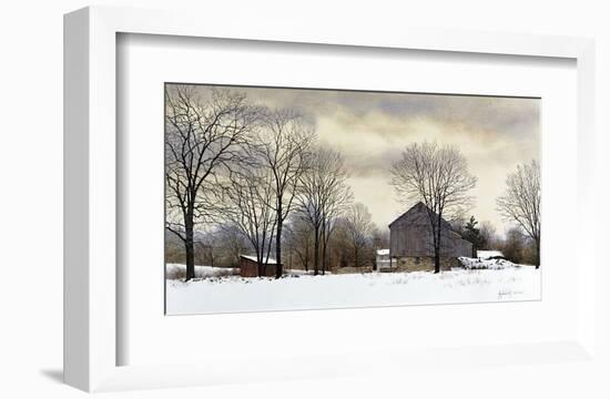 Bucks Winter-Ray Hendershot-Framed Giclee Print