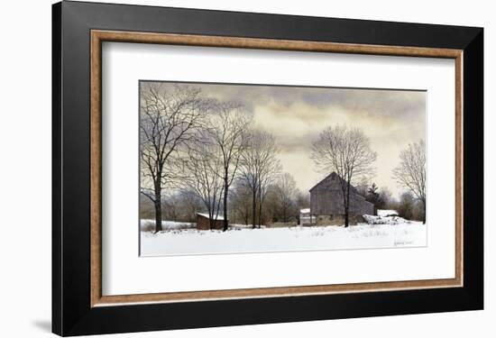 Bucks Winter-Ray Hendershot-Framed Art Print