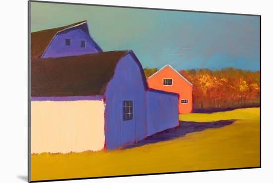 Bucolic Structure VII-Carol Young-Mounted Art Print