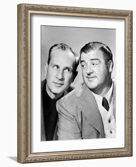 Bud Abbott and Lou Costello, 1940s-null-Framed Photo