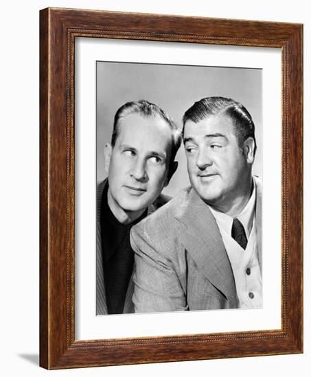 Bud Abbott and Lou Costello, 1940s-null-Framed Photo