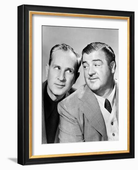 Bud Abbott and Lou Costello, 1940s-null-Framed Photo