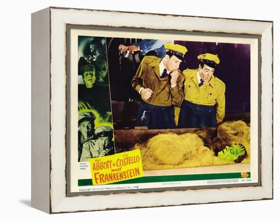 Bud Abbott Lou Costello Meet Frankenstein, 1948-null-Framed Stretched Canvas